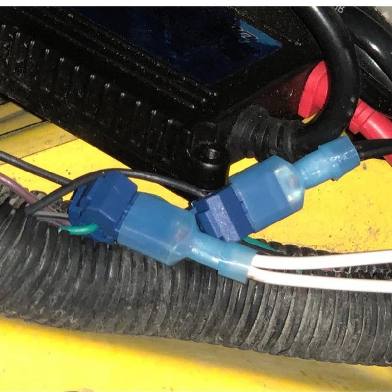 120PCS Quick Splice Cable Connector T-Tap Electrical Wire Crimp Terminal Kit