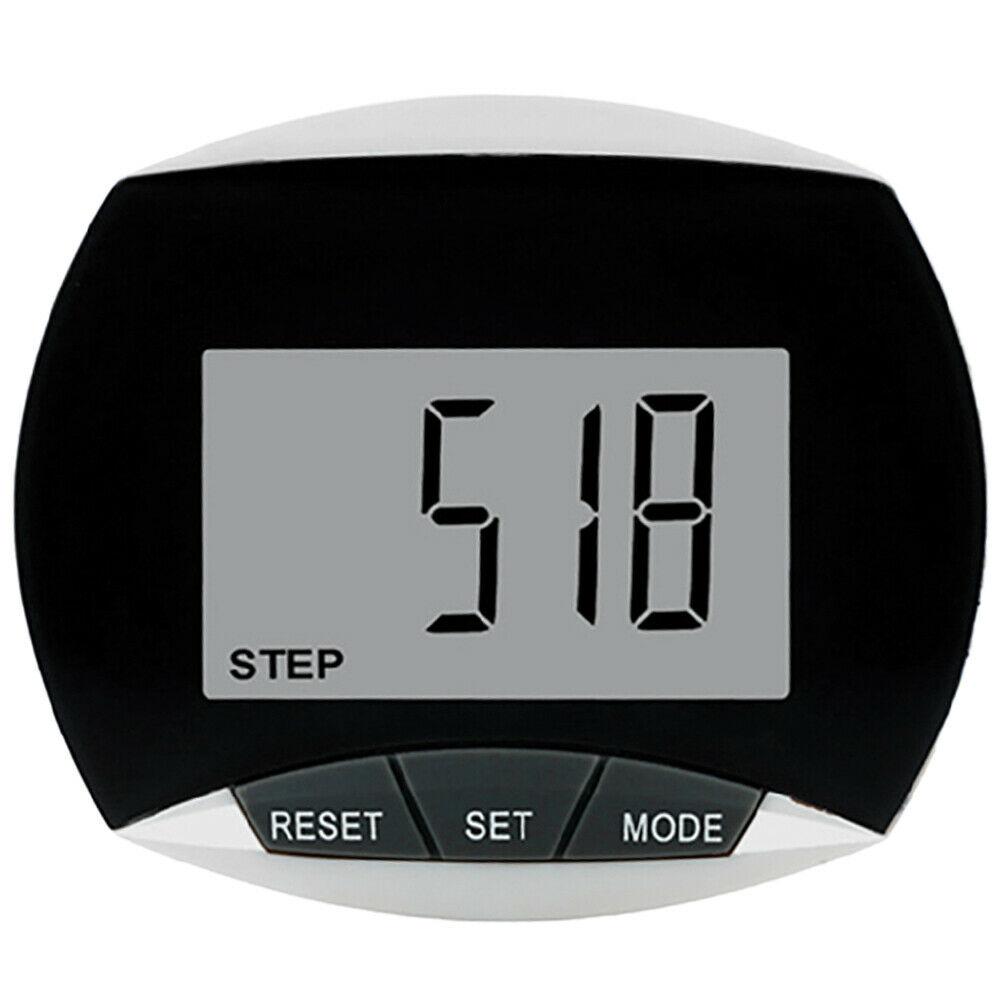 Free shipping- Pedometer Walking Step Counter with Battery Multi-functional LCD Display
