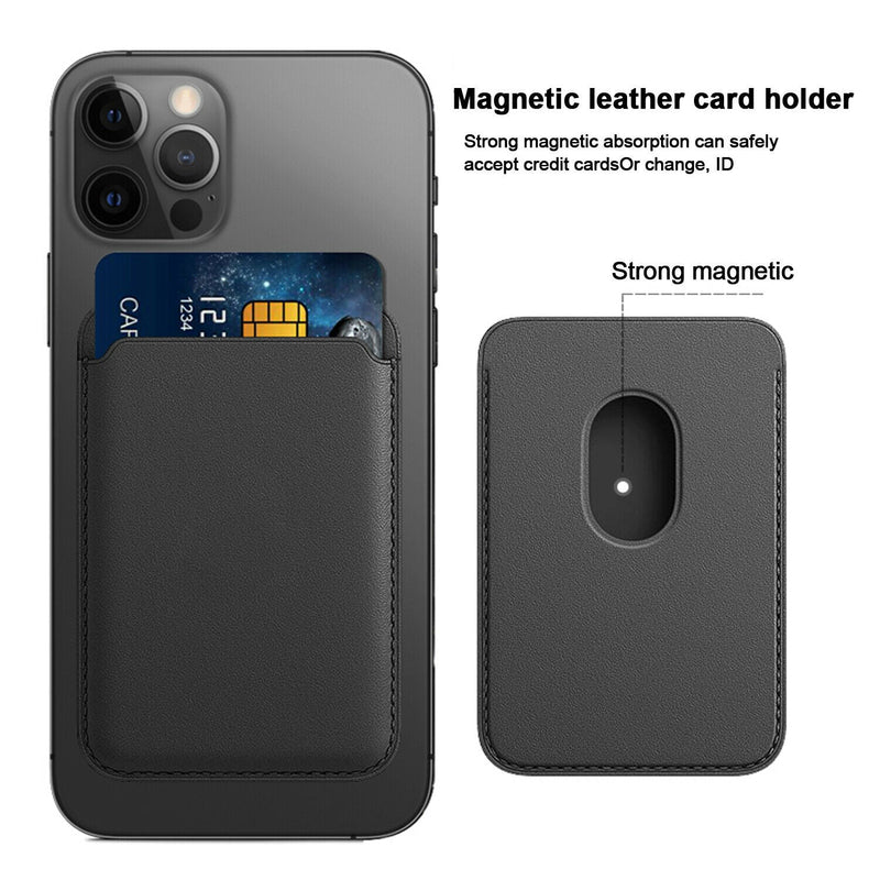 Mag Safe Leather Magnetic Wallet Case Cover For iPhone 12 13 14 Pro Max