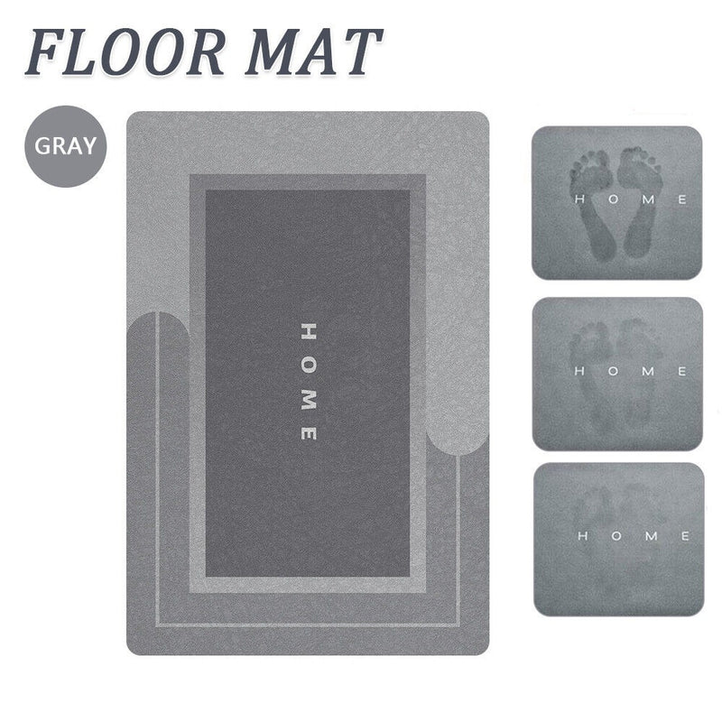 Super Absorbent Floor Mat Soft Quick-Drying Non-Slip Diatom Mud Bath Floor Mat
