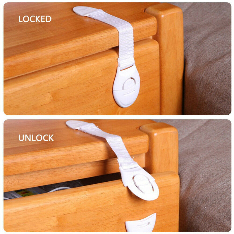 Free shipping-Baby Safety Locks Cabinet Adhesive Belt