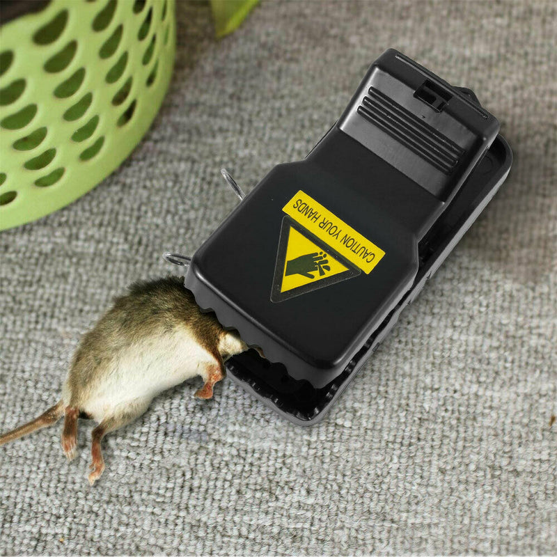 Free Shipping-2PCS/6PCS/12PCS Plastic Mouse Traps Trap Reusable Mice Rat Snare Catcher Rodent Indoor