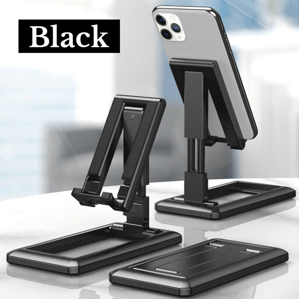 Universal Portable Desktop Adjustable Foldable Tablet Phone Holder Stand Mount
