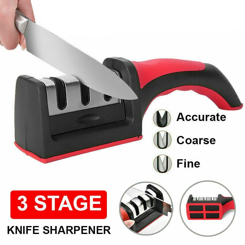 3 Stage Diamond Knife Sharpener Tool
