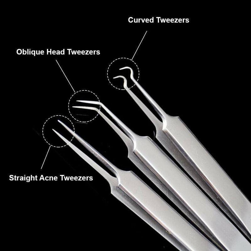 9pcs Set Blackhead Extractor