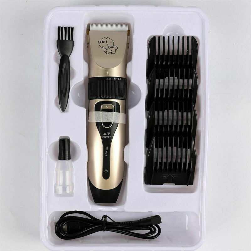 Cordless Dog Grooming Clippers Kit