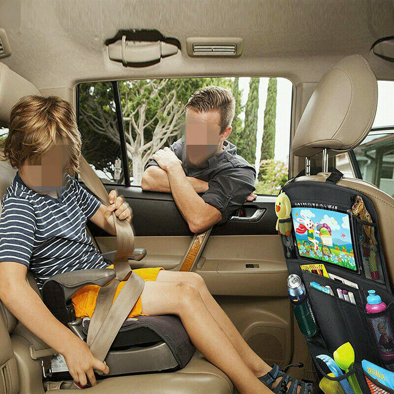 Car Back Seat Organiser Travel Storage Bag Organizer iPad Holder Pocket