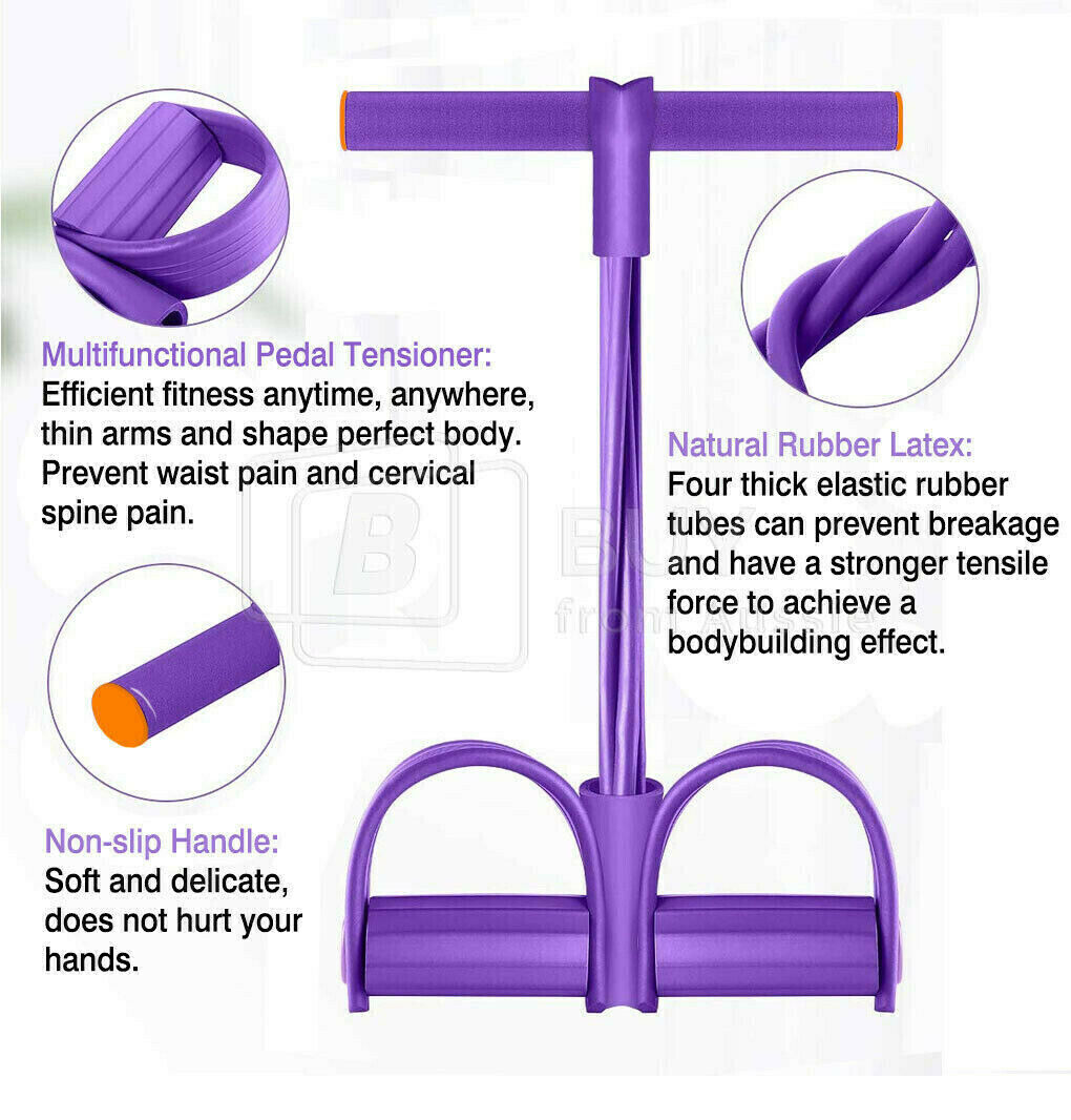 Pull Rope Pedal Exerciser