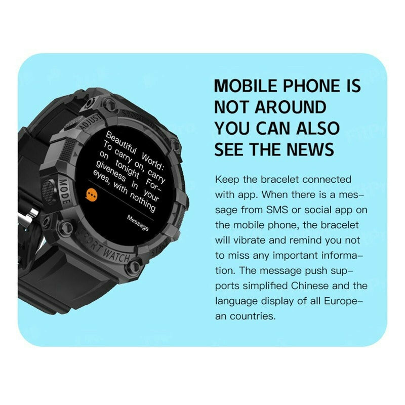 Free shipping- 1.44" Screen Bluetooth IP67 Waterproof Smart Watch
