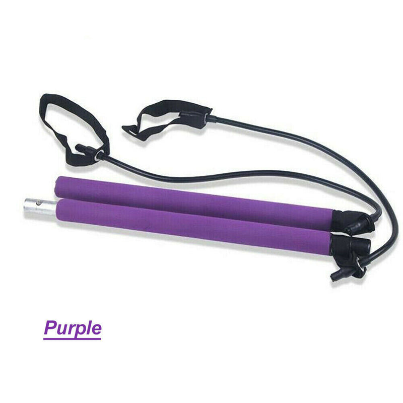 Free shipping-Pilates Bar Kit with Resistance Band