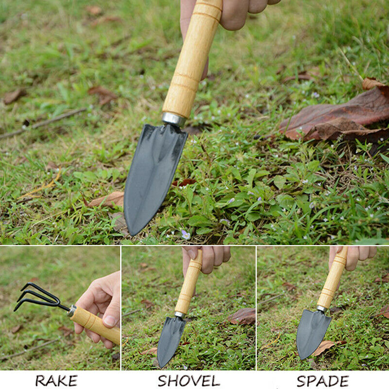 Free Shipping- Gardening Tool Set Shovel Rake Hand Trowel Home Potted Tool Garden