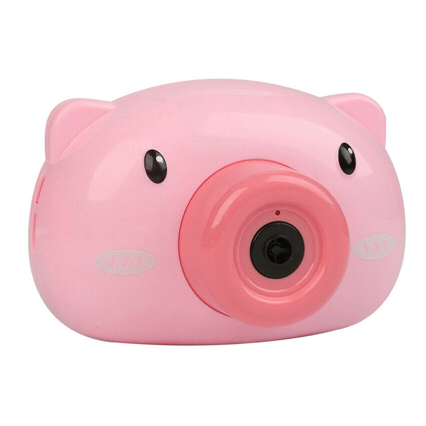 Free shipping-Piggy Camera Bubble Maker Machine with BATTERY