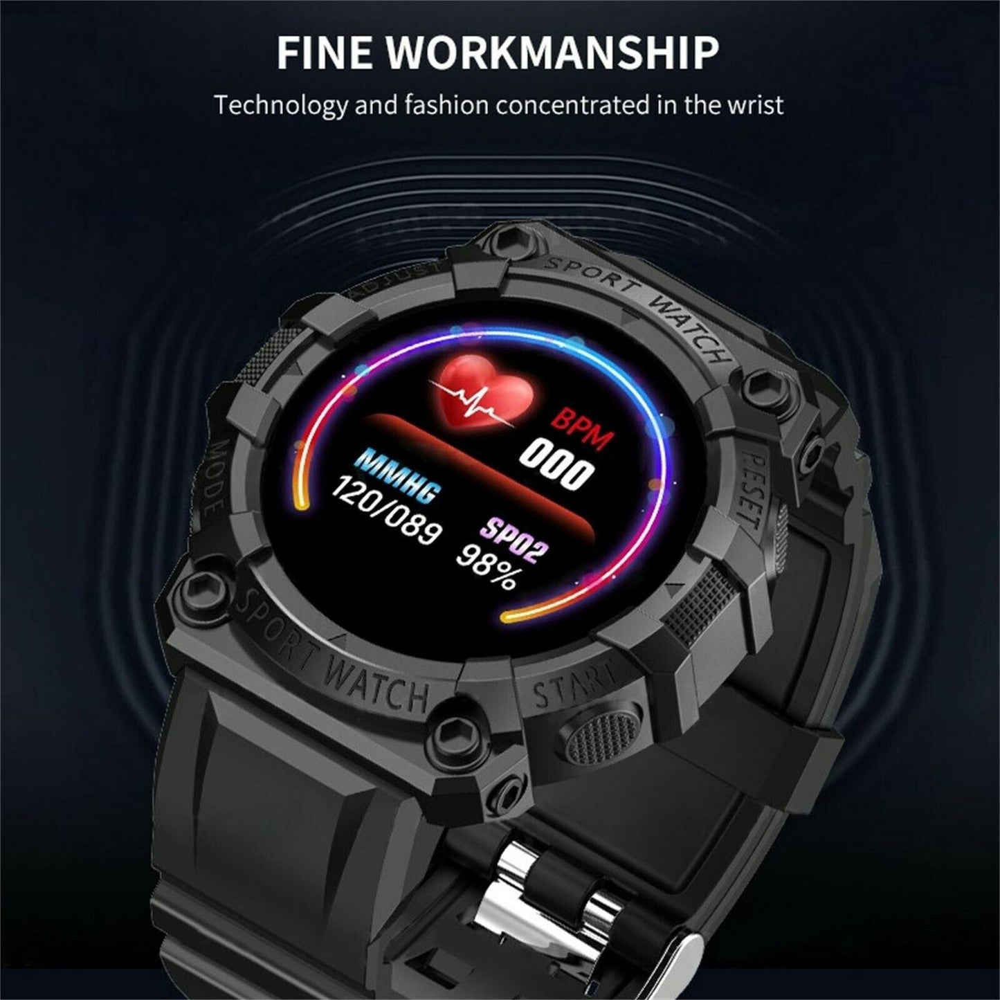 1.44" Screen Bluetooth IP67 Waterproof Smart Watch