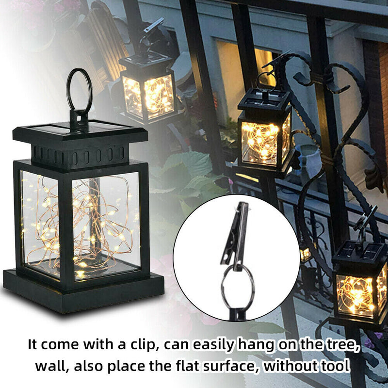 LED Solar Waterproof Hanging Lantern