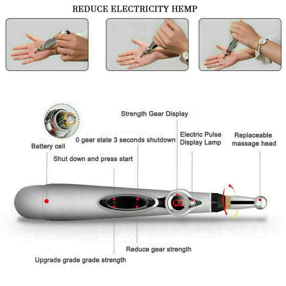 Extra Discount Electronic Pulse Analgesia Body Pain Relief Acupuncture Pen