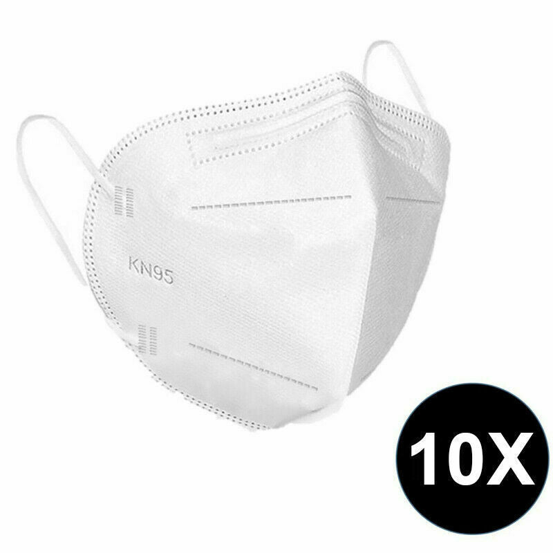 CLEARANCE- 10PCS KN95 5 Layer Melt-blown Face Masks Certified