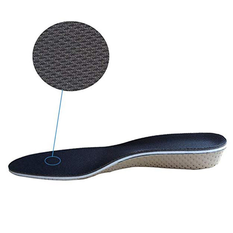 Unisex Insole Heel Lift Insert Shoe Pad Height Increase Cushion Taller Foot Pad