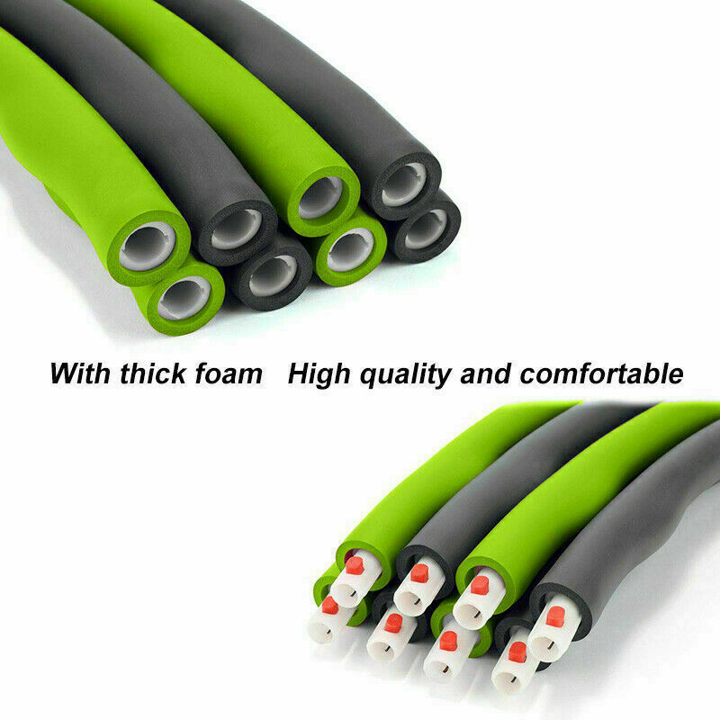 Free shipping-100CM Foam Padded Weighted Waist Fitness Hula Hoop Body Massage Exercise