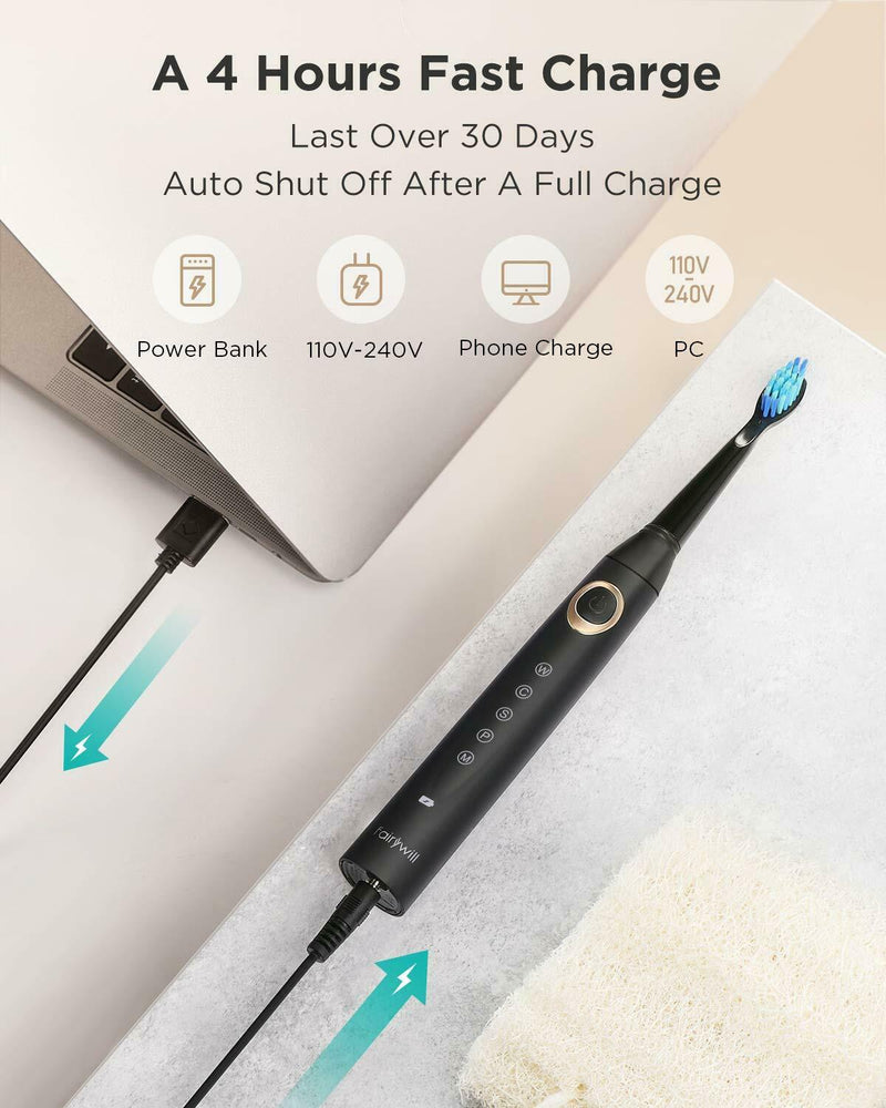 6 Modes Rechargeable Electric Toothbrush