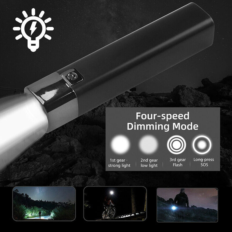 Free shipping- 2-IN-1 Flashlight with Power Bank