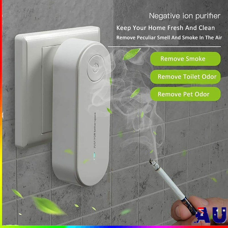 Free shipping- USB in-Line Air Purifier Freshens Air Cleaner