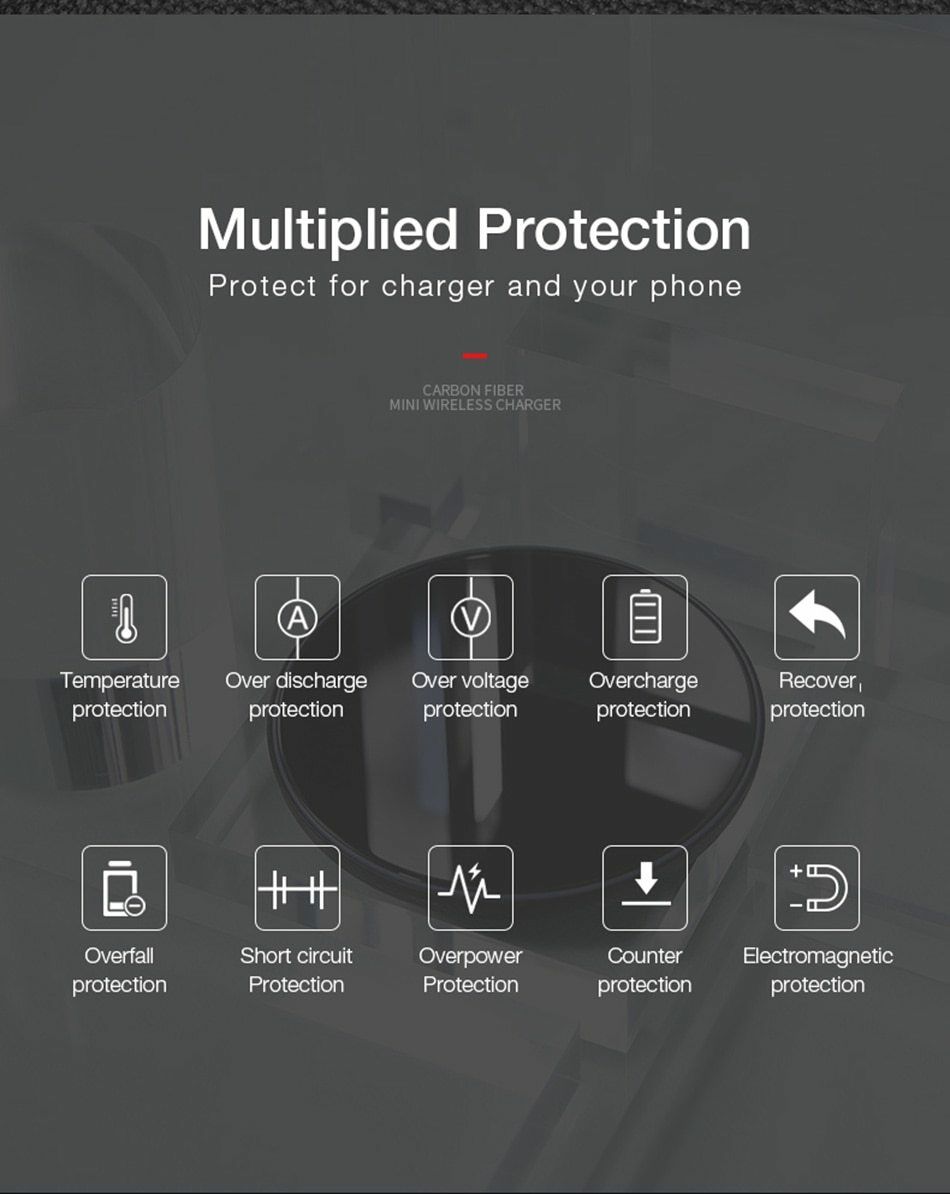 10W Wireless Fast Charger