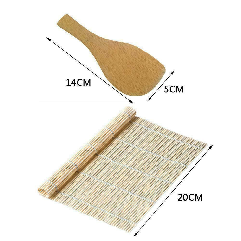 CLEARANCE- Japanese Bamboo Sushi Mat Rolling Maker Set