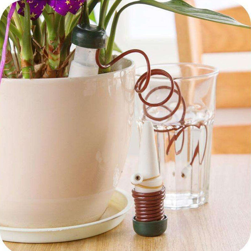2Pcs Automatic Drip Waterer Tender Houseplant Plant Indoor