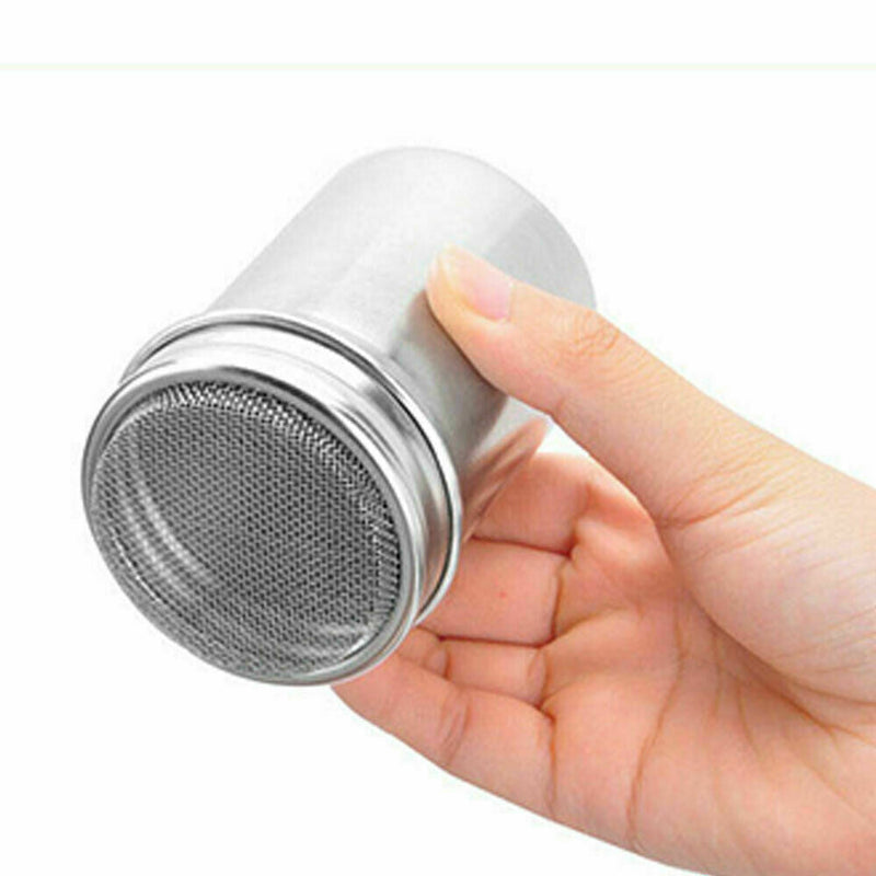 Stainless Icing Sugar Cocoa Coffee Shaker Flour Duster