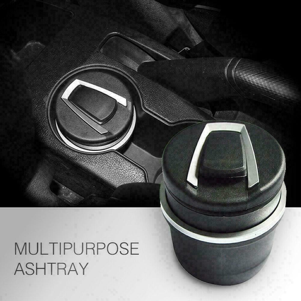 Portable LED Car Ashtray Flame Retardant Smokeless Cigarette Holder