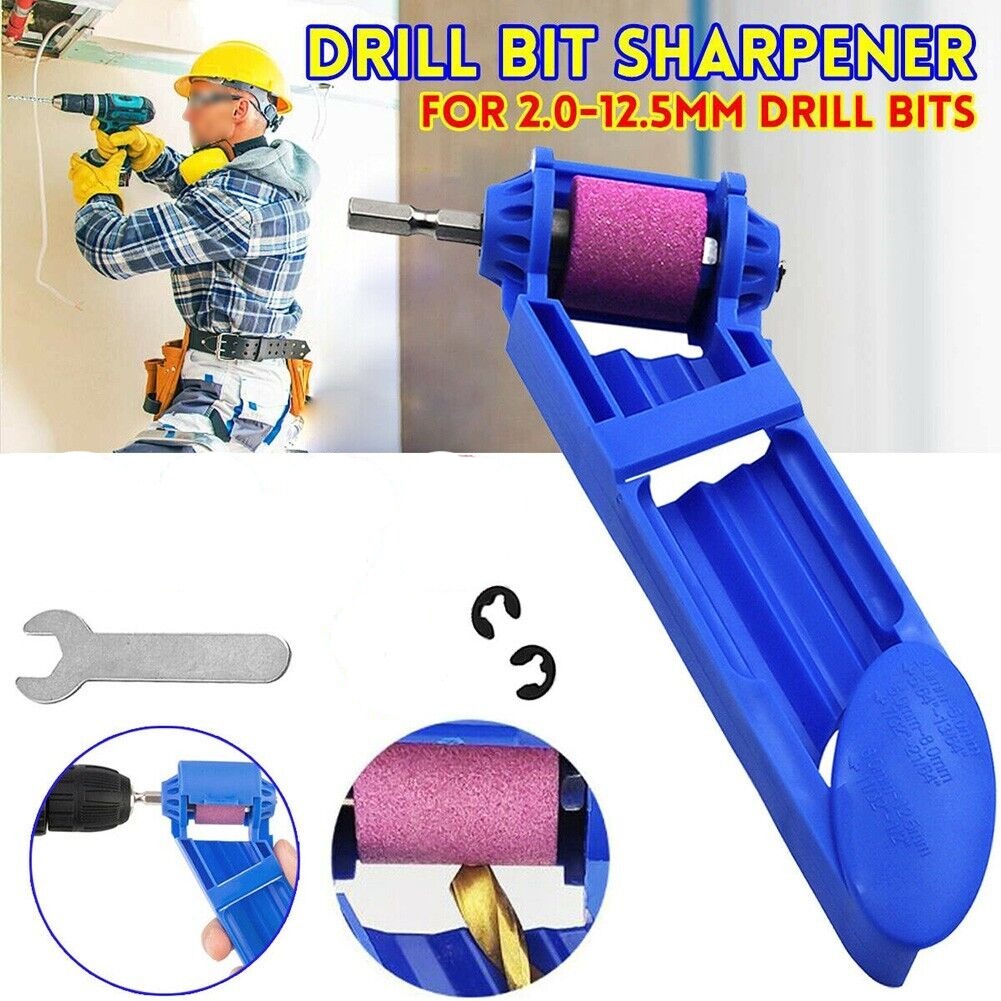 Portable Angle Grinder Polishing Drill Bit Sharpener Grinding Wheel Po