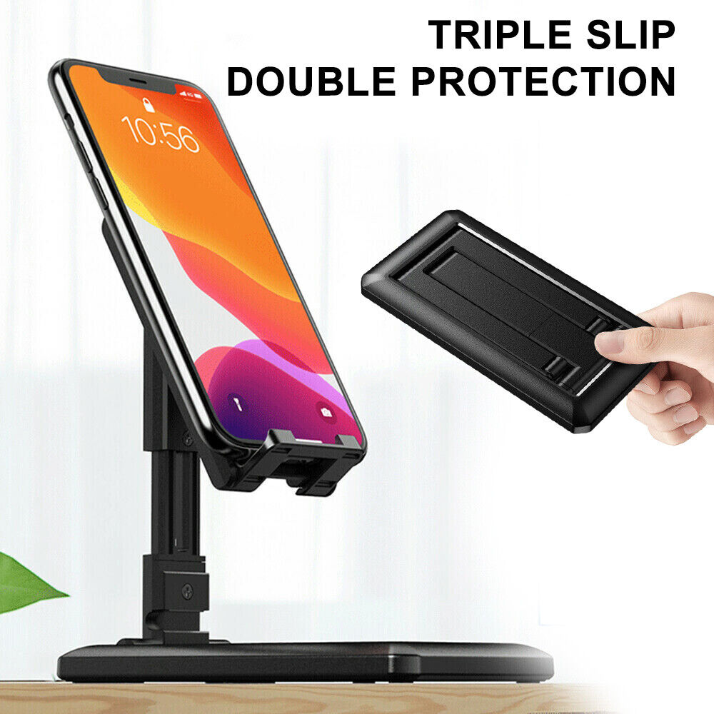 Universal Portable Desktop Adjustable Foldable Tablet Phone Holder Stand Mount