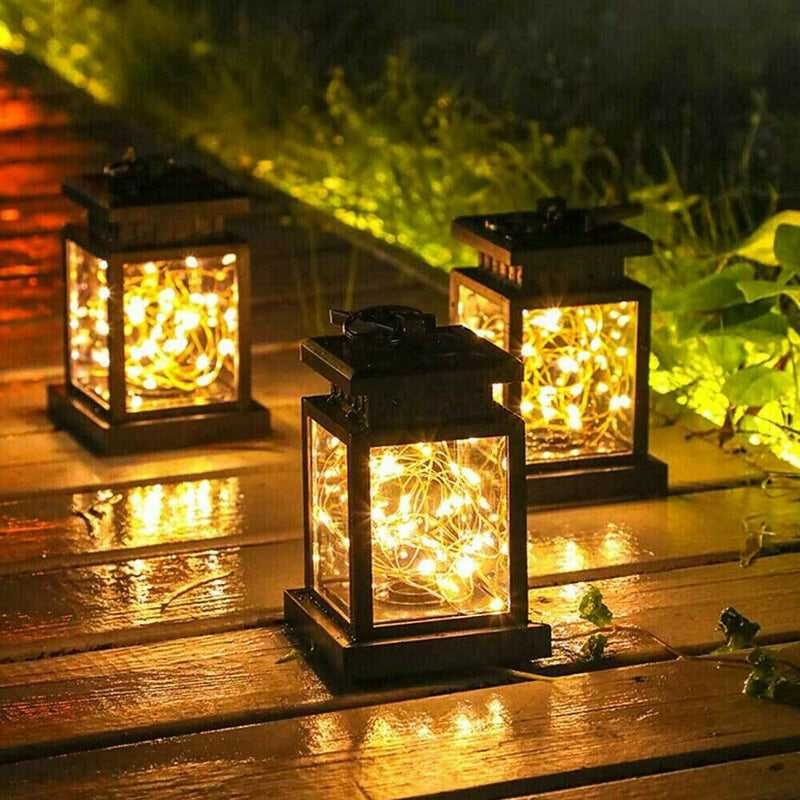 LED Solar Waterproof Hanging Lantern