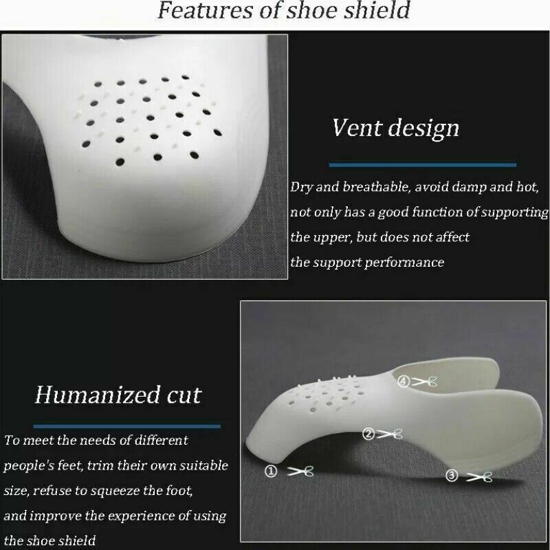CLEARANCE- Anti Crease Shoes Shield Sneaker Shields Force Field Protec ...