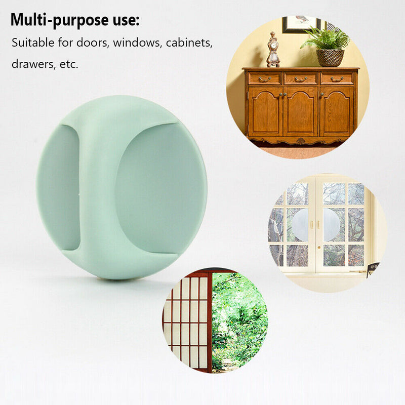 Free shipping- 6pcs Multi-purpose Self-adhesive Auxiliary Knobs Furniture Door Handle