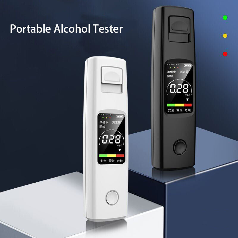 Digital Breath Alcohol Analyzer Tester LCD Breathalyzer Test Detector