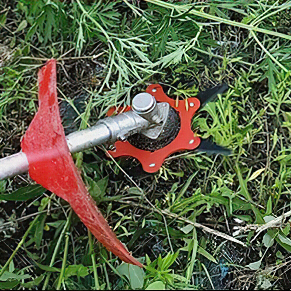 6 Teeth Grass Trimmer Brush Cutter Head Steel Garden Tools Strimmer Mower Blade