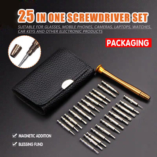 25 in 1 Repair Tool Mini Small Screw driver Kit For Air Smart Phones Laptop