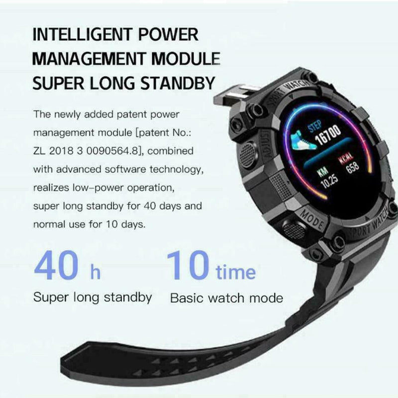 Free shipping- 1.44" Screen Bluetooth IP67 Waterproof Smart Watch