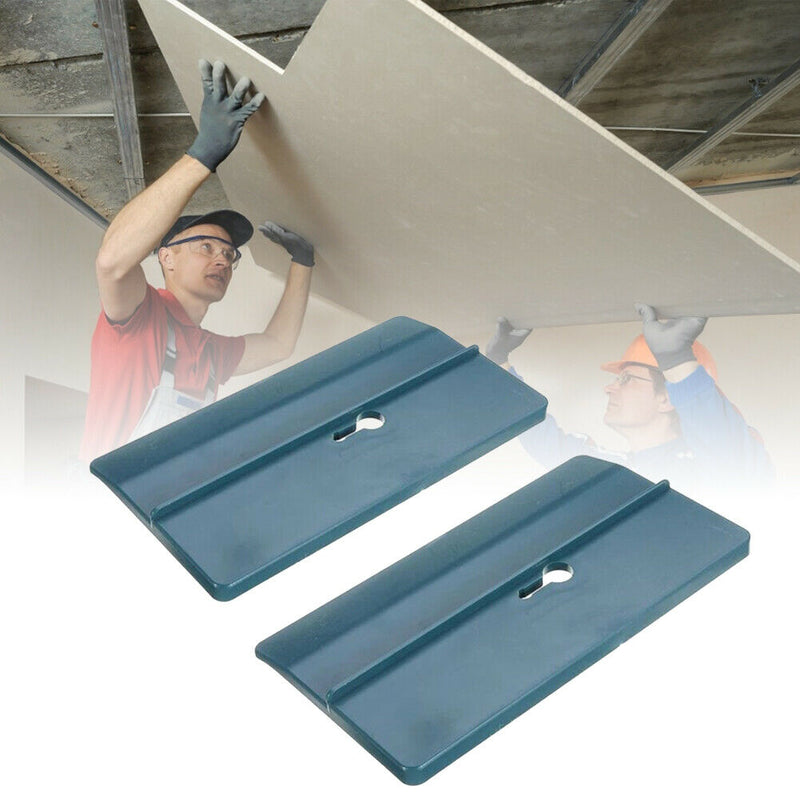 Free shipping- 2pcs Drywall Gypsum Board Ceiling Positioning Plate Plasterboard Fixed Tool