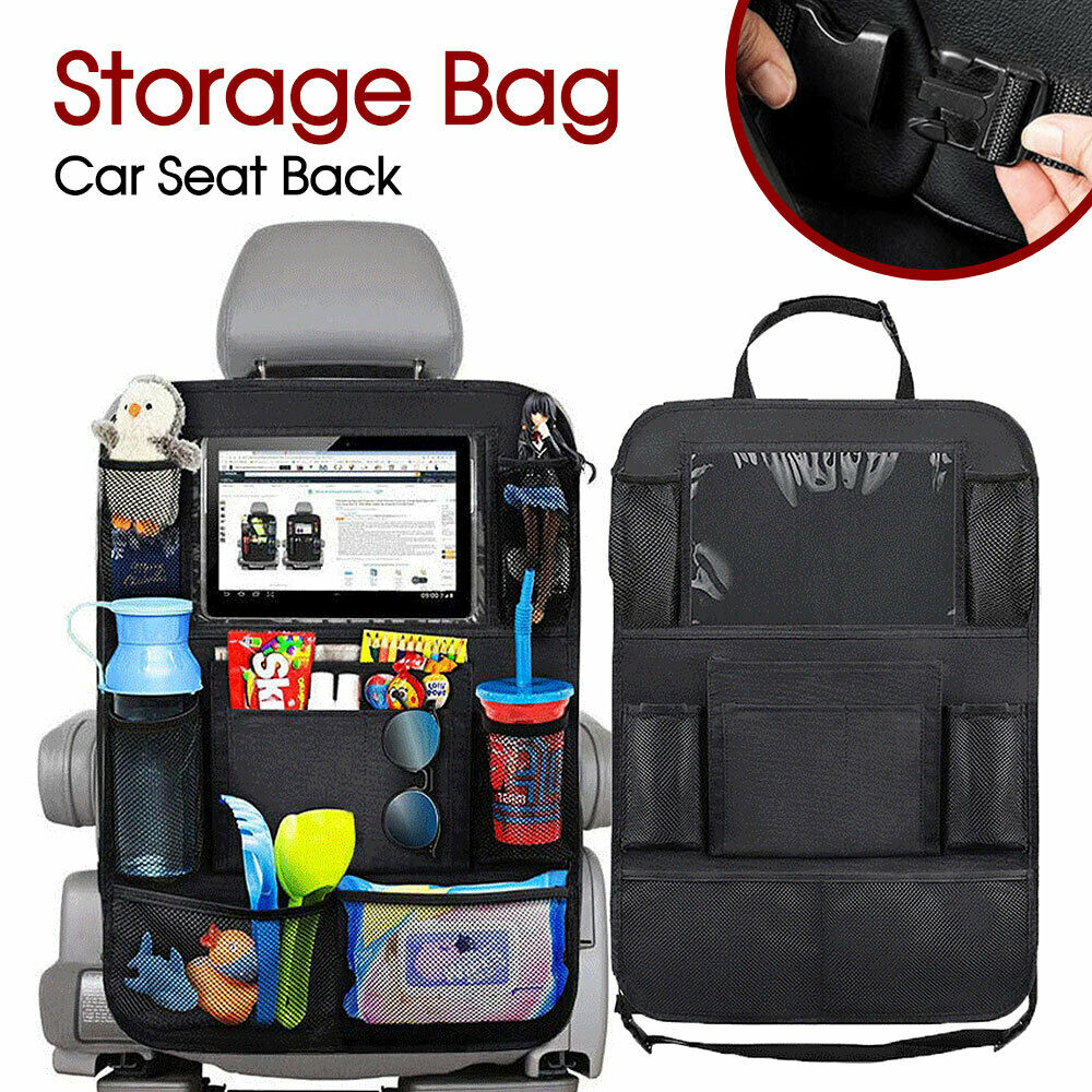 Car Back Seat Organiser Travel Storage Bag Organizer iPad Holder Pocket