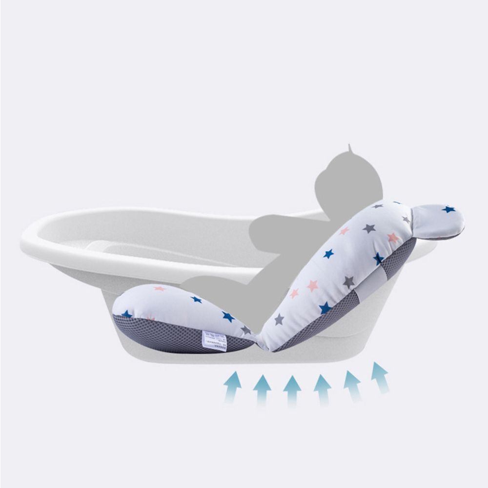 CLEARANCE- Bath Tub Pad Pillow Seat Baby Bath Seat Bed Seat Shower Support Mat Bathtub