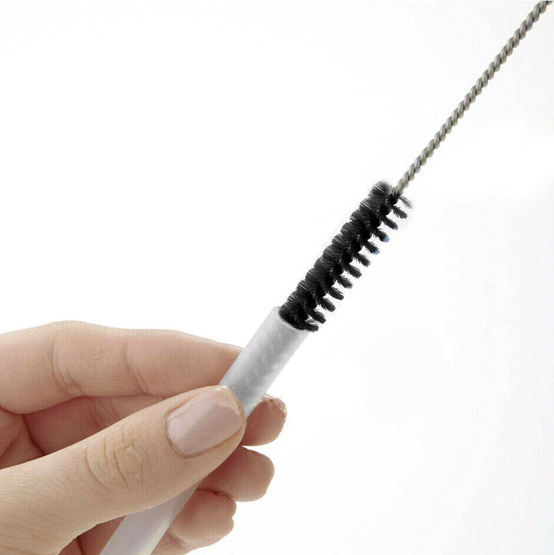Free shipping-10Pcs Nylon Straw Brush with Key Ring