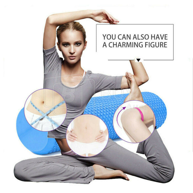 45/60/90CM EVA Foam Yoga Roller