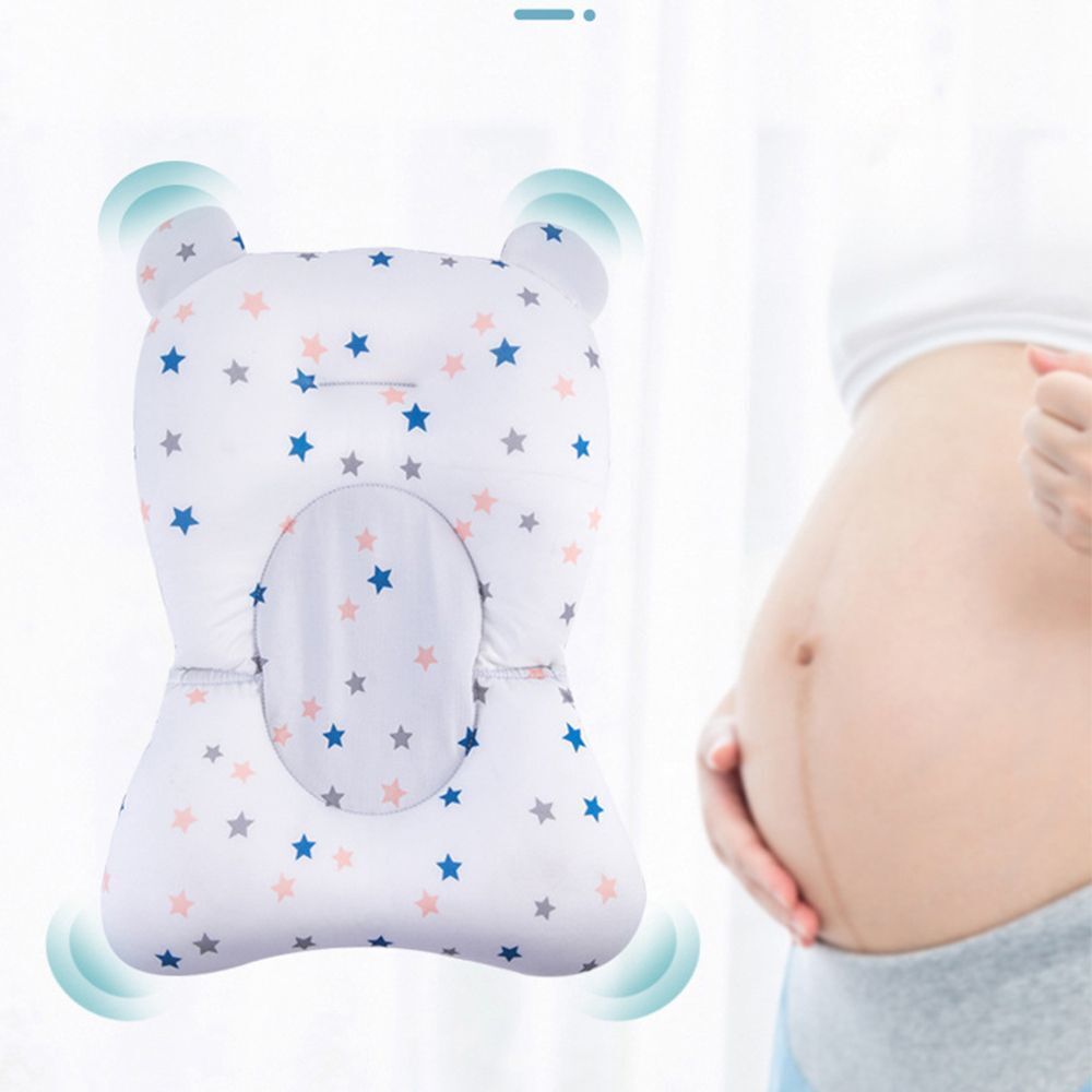 CLEARANCE- Bath Tub Pad Pillow Seat Baby Bath Seat Bed Seat Shower Support Mat Bathtub