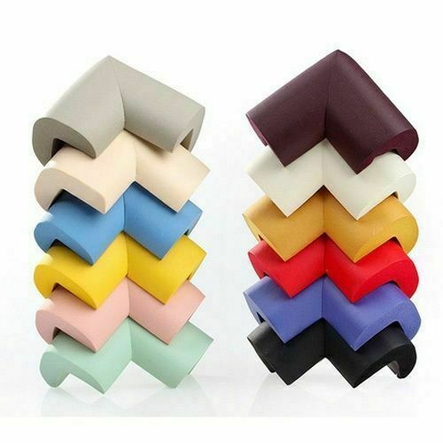 6PCs Baby Kids Safety Soft Sponge Pad Table Corner Edge Cushion Protection Cover Tool