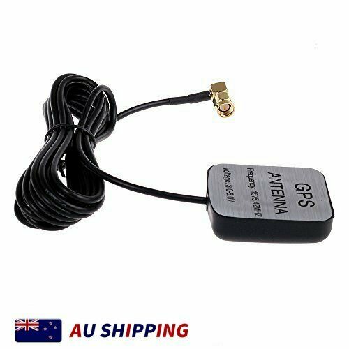 GPS Antenna SMA Male Plug Active Aerial Extension Cable for Navigation Head Unit