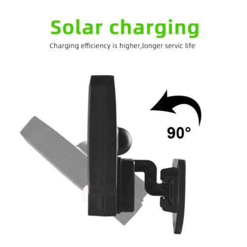 72 COB Solar Motion Sensor Light Outdoor Garden Wall Street Security Flood Lamp